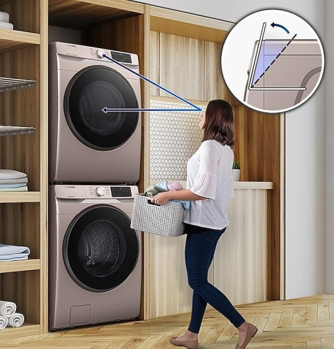 Conception peu encombrante - WF45R6100AC Conception peu encombrante - WF45R6100AC