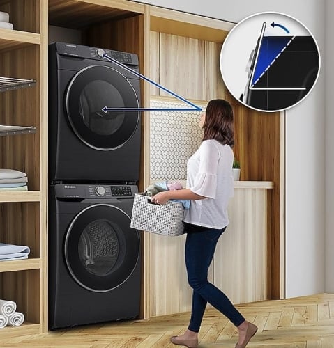 Space-Saving Design - WF45R6300AV Space-Saving Design - WF45R6300AV