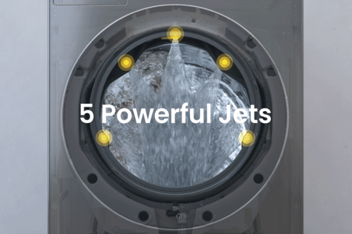 采用 LG 最佳清洁系统进行高级洗涤 Advanced Washing With LG's Best Cleaning System