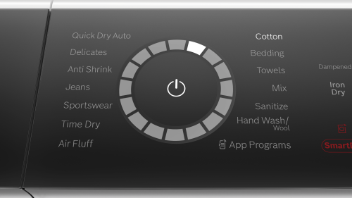 Choose the perfect program and options for all of your loads - WQB245B0UC