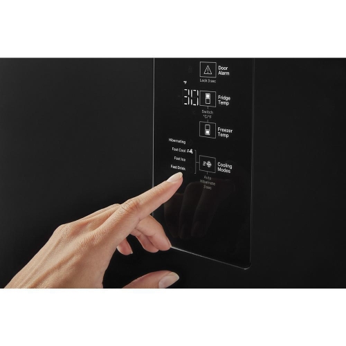 Exterior digital temperature controls Exterior digital temperature controls