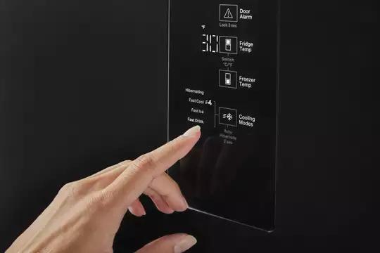 Exterior digital temperature controls Exterior digital temperature controls