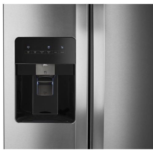 Exterior Ice and Water Dispenser with EveryDrop™ Water Filtration Exterior Ice and Water Dispenser with EveryDrop™ Water Filtration