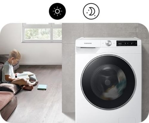 Quiet washing anytime, any place - WW25B6800AW