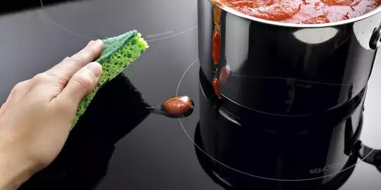 Table de cuisson en verre céramique facile à nettoyer