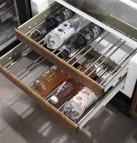 Clayette à boissons sur coulisses à extension totale - ZDBR240HBS