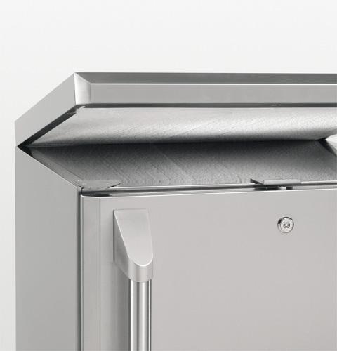 Auvent amovible en acier inoxydable - ZDOD240NSS