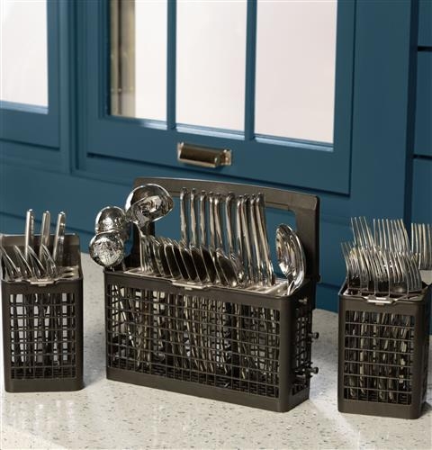 3-piece silverware basket with Soft-Touch handle - ZDT915SPJSS