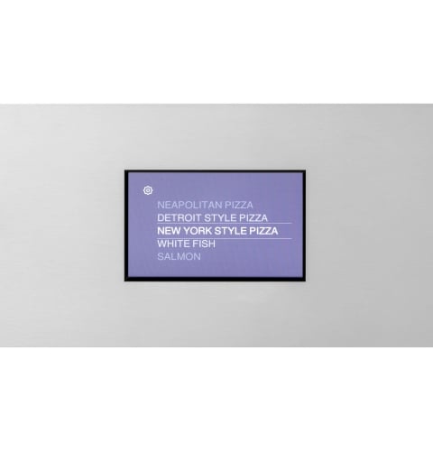 Capacitive touch LCD controls - ZEP30FRSS