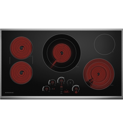 Cinq éléments de cuisson radiants - ZEU36RSJSS