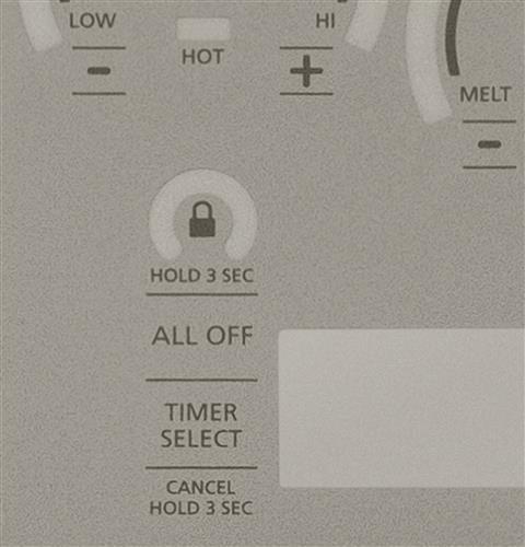 Control lock capability - ZHU30RSJSS