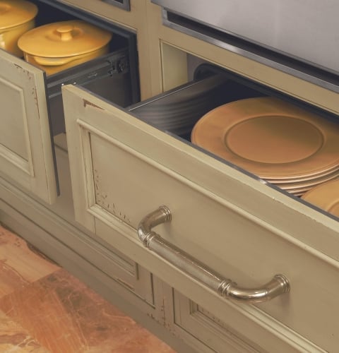 Accepts 3/4" trimless custom panel and custom handle with trim kit - ZW9000SJSS