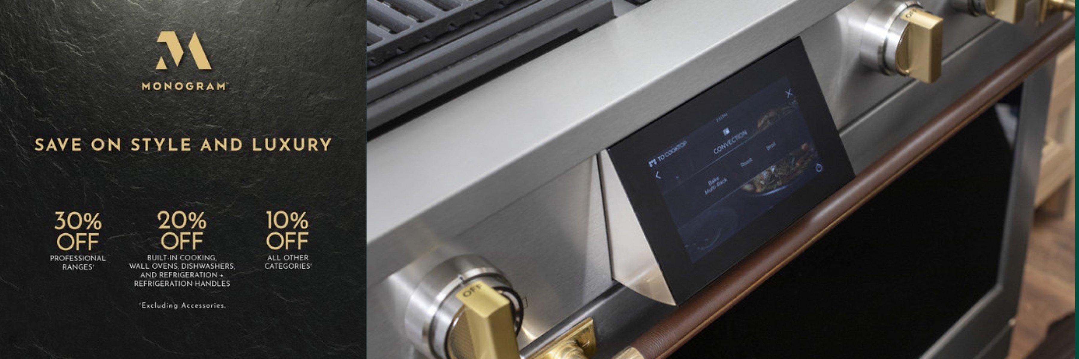 Monogram appliances promotion