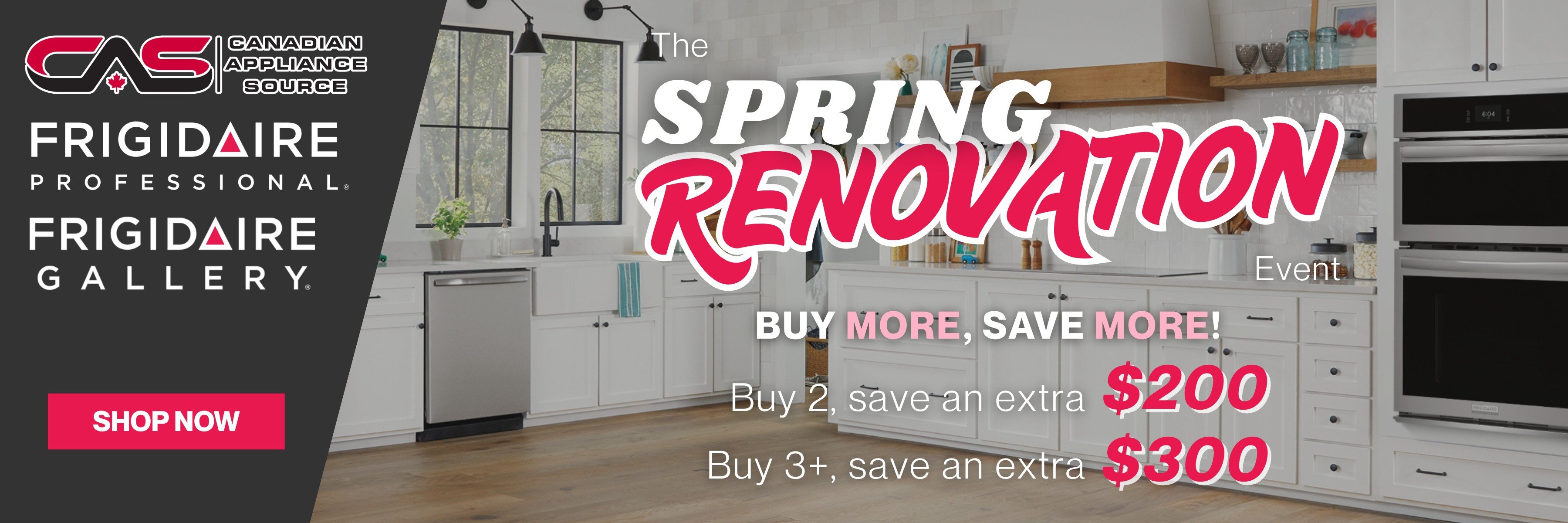 Frigidaire appliances promotion