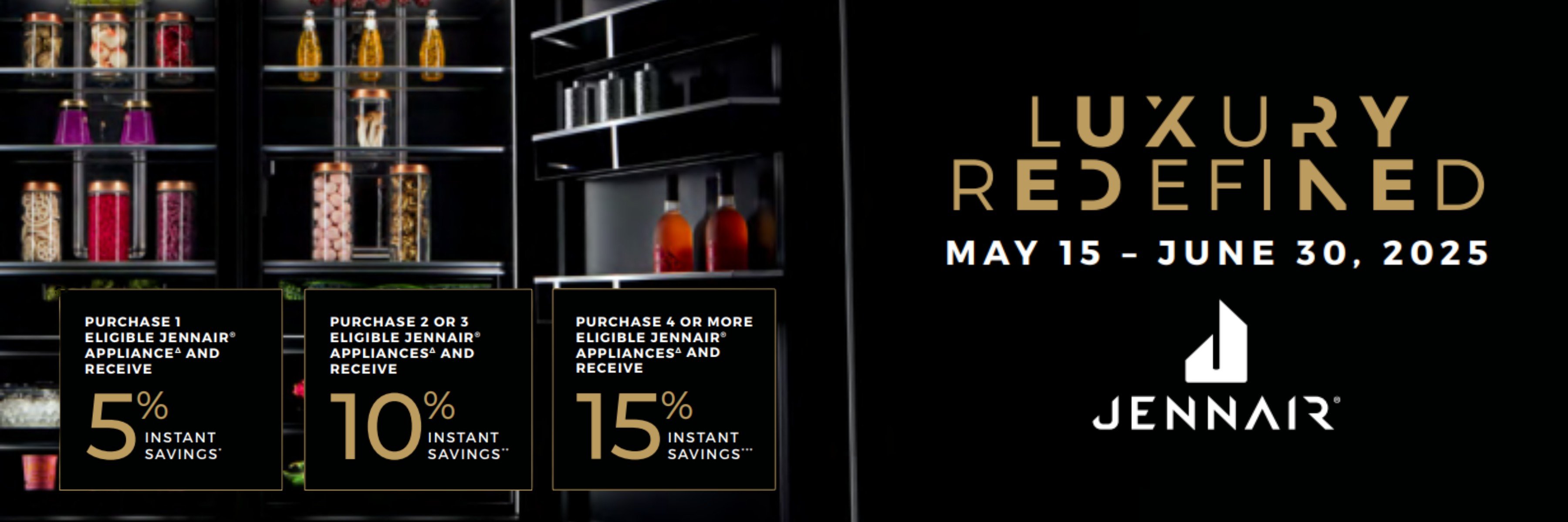 JennAir appliances promotion