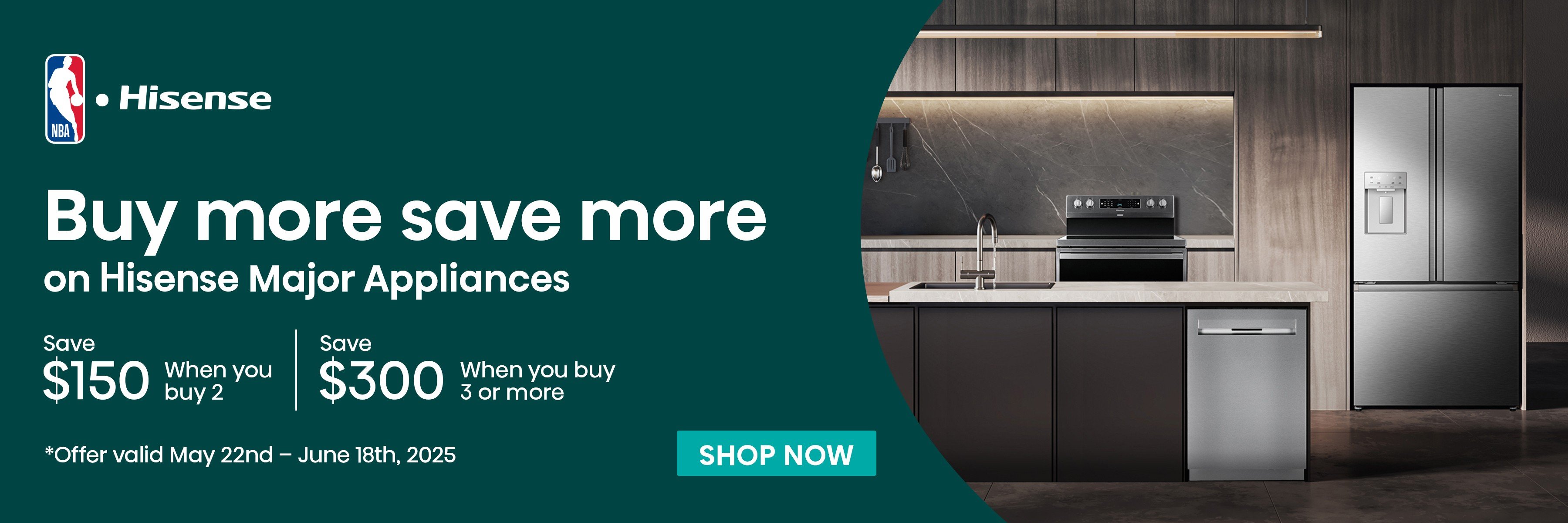 Hisense appliances promotion