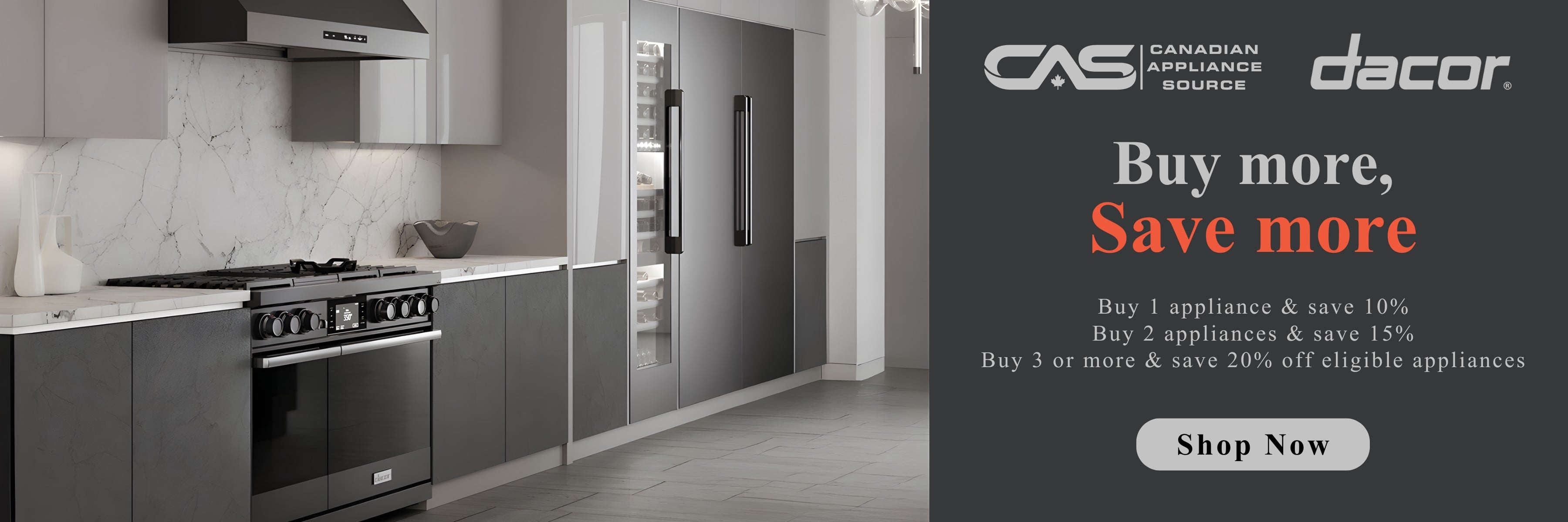 Dacor appliances promotion