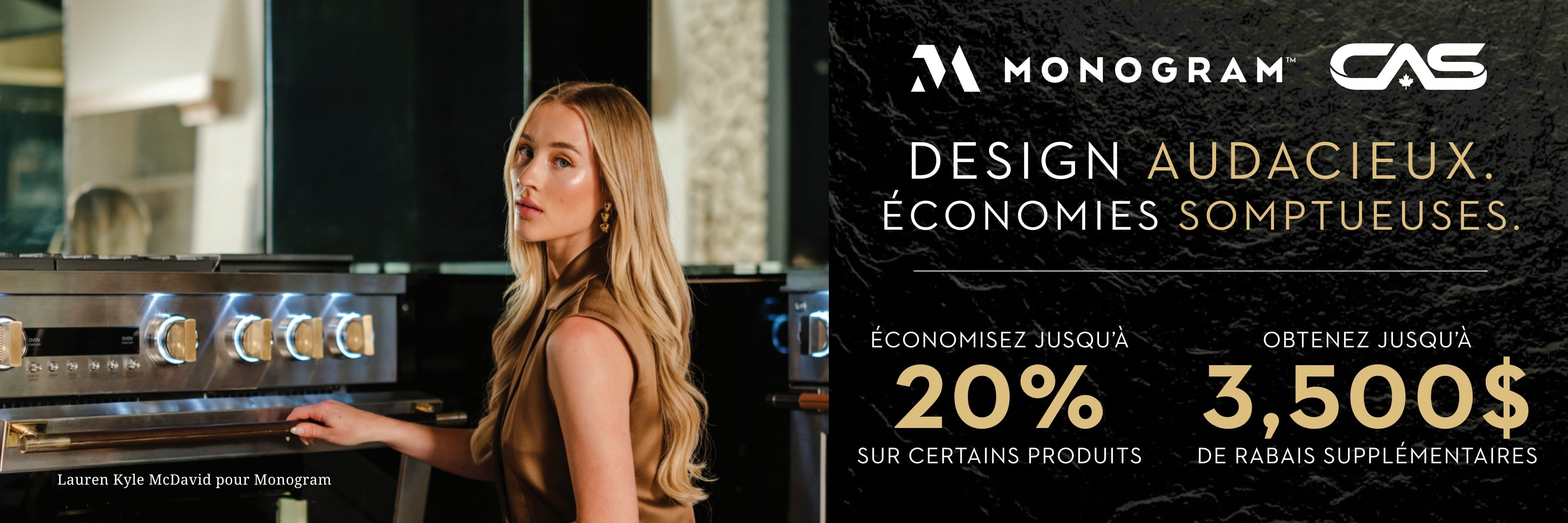 Promotion électroménagers Monogram