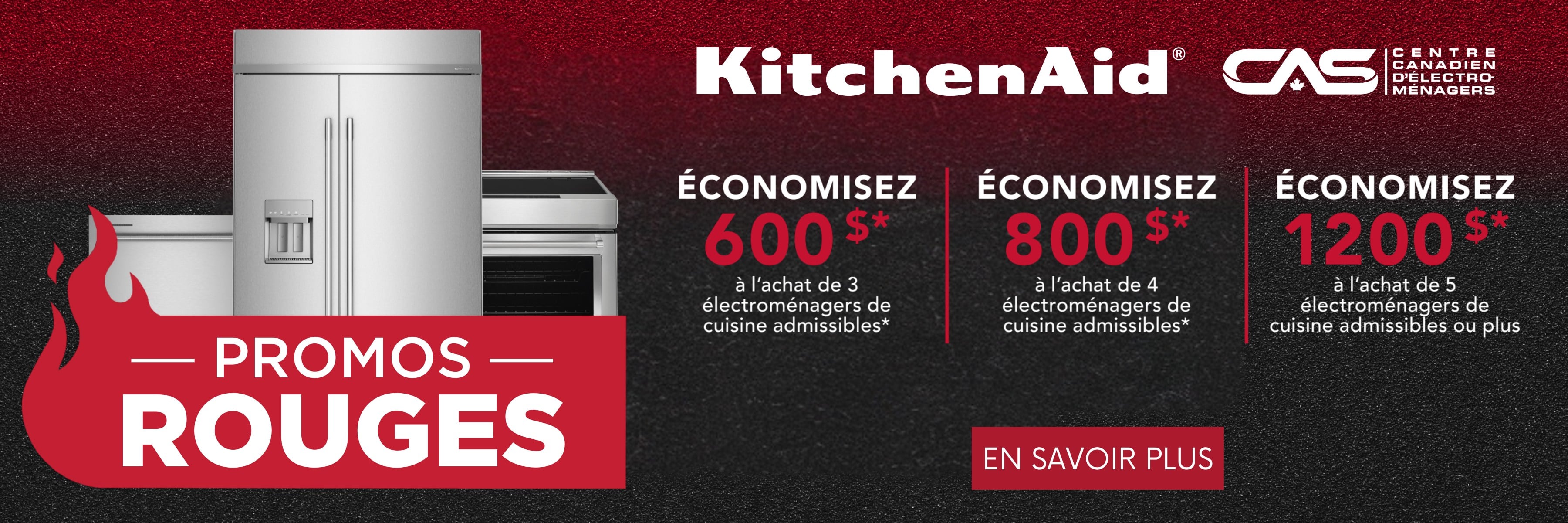 Promotion électroménagers KitchenAid