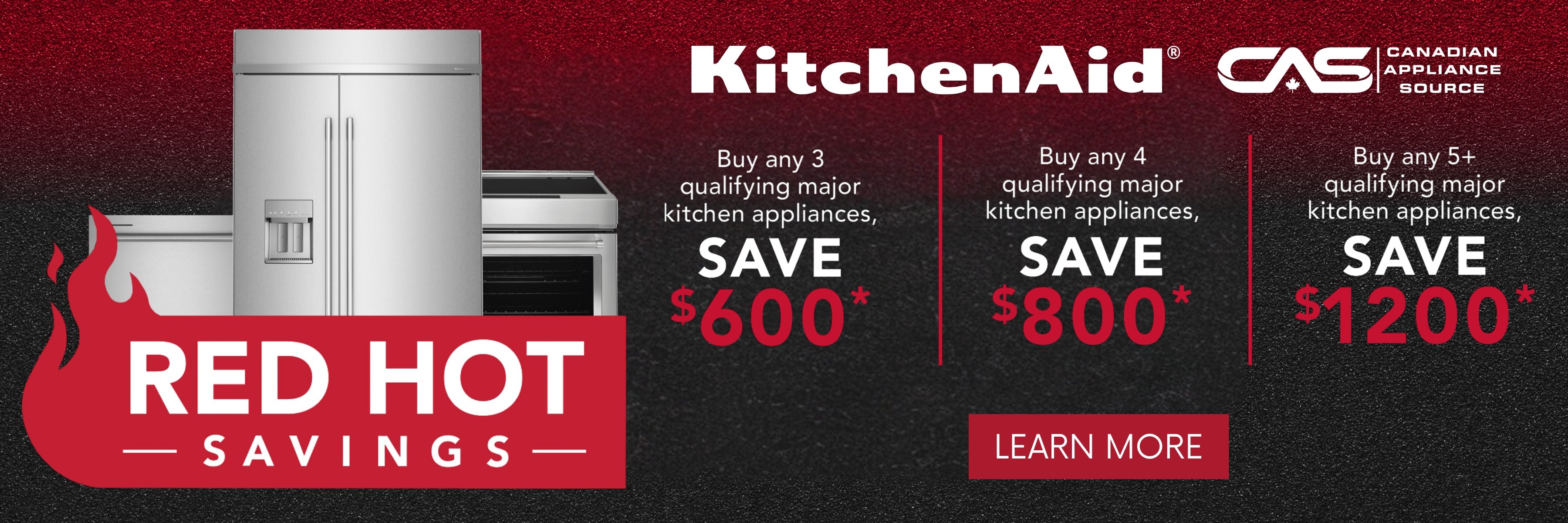 KitchenAid appliances promotion