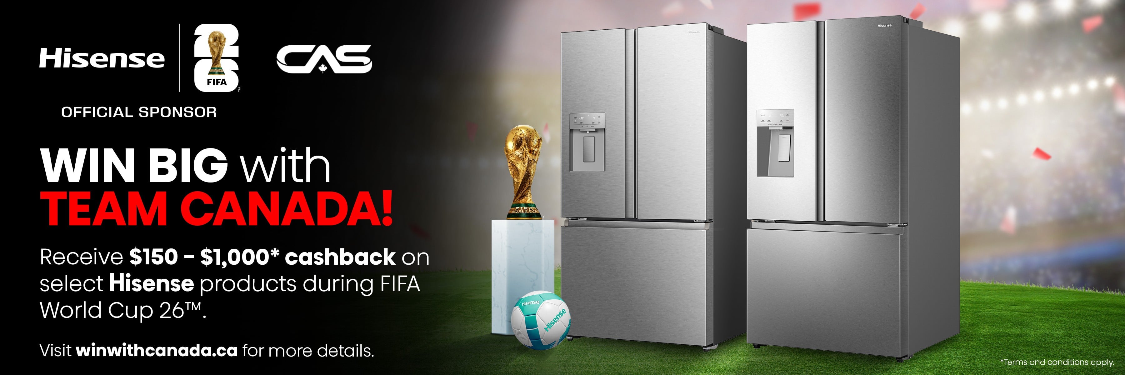 Hisense appliances promotion