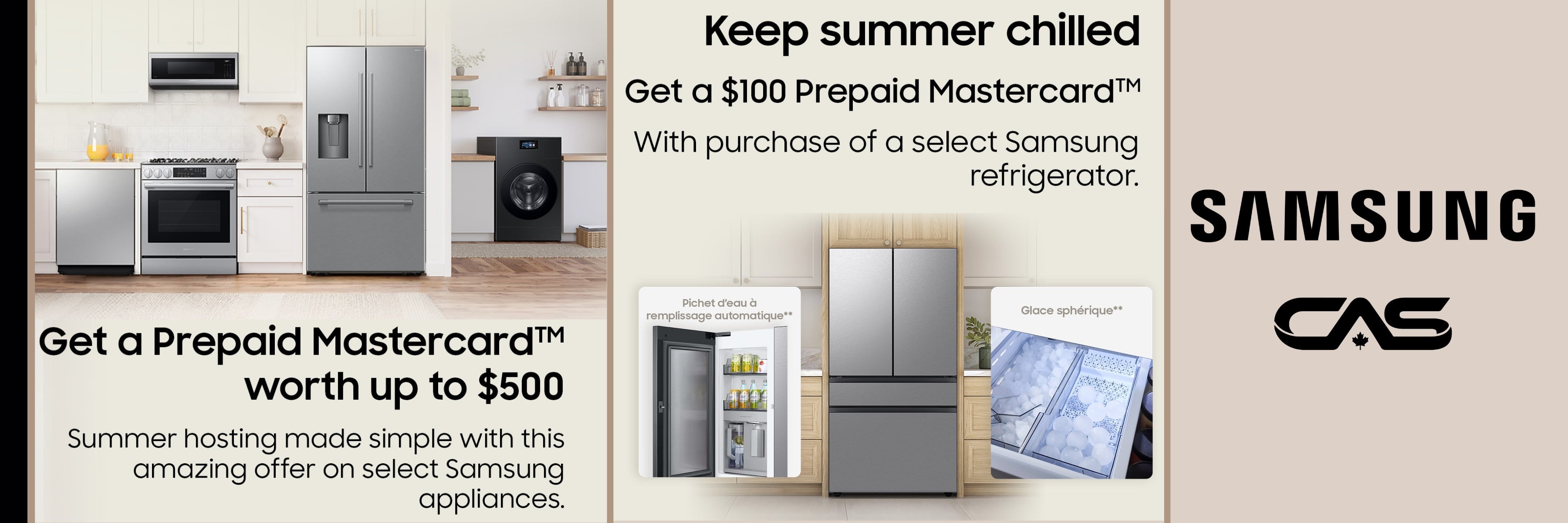 Samsung appliances promotion
