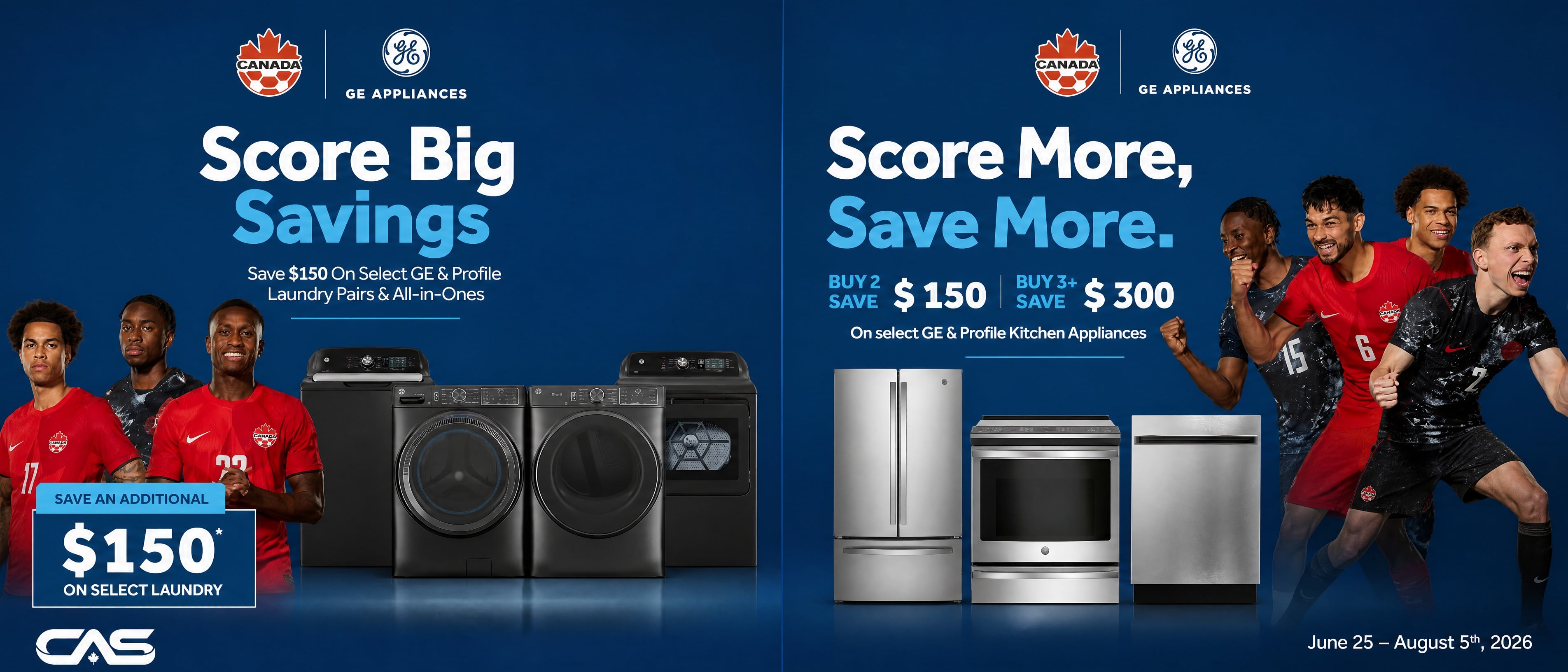 GE appliances promotion