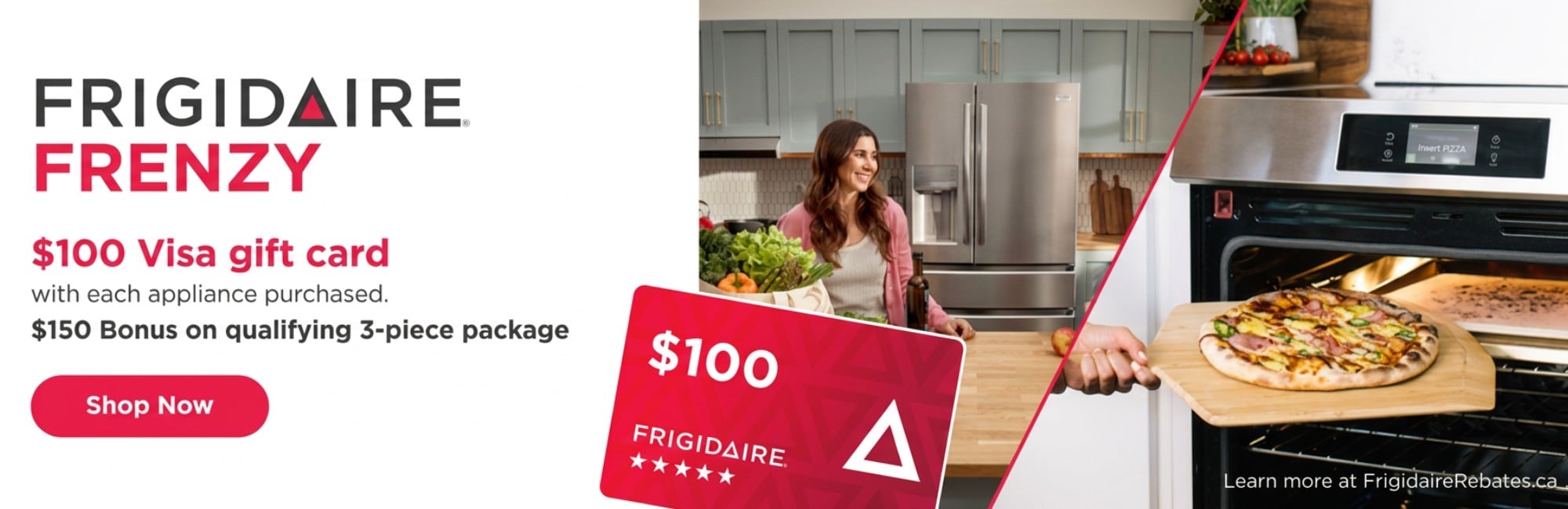 Frigidaire appliances promotion