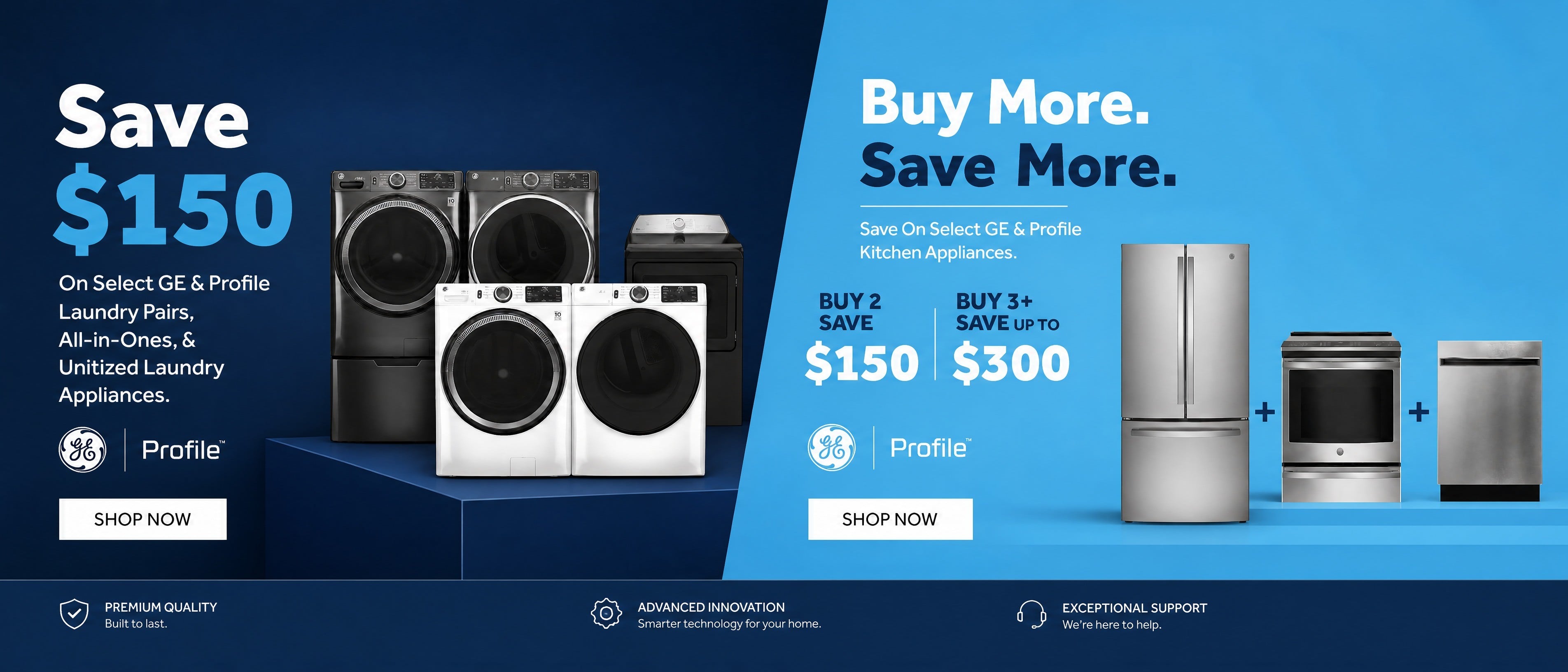 GE appliances promotion