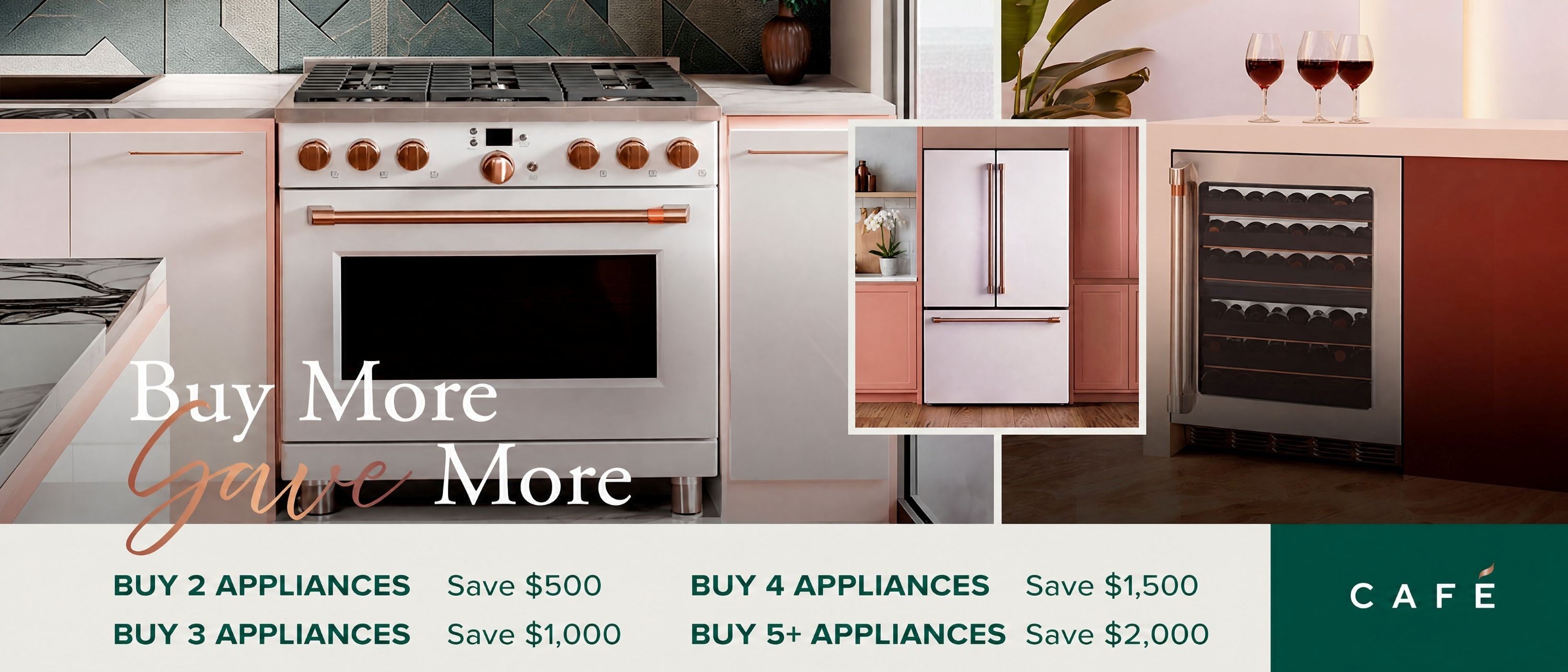 Cafe appliances promotion