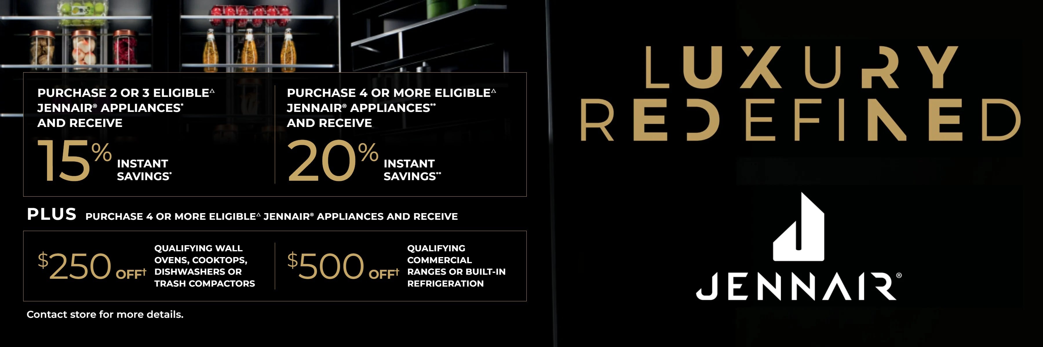 JennAir appliances promotion