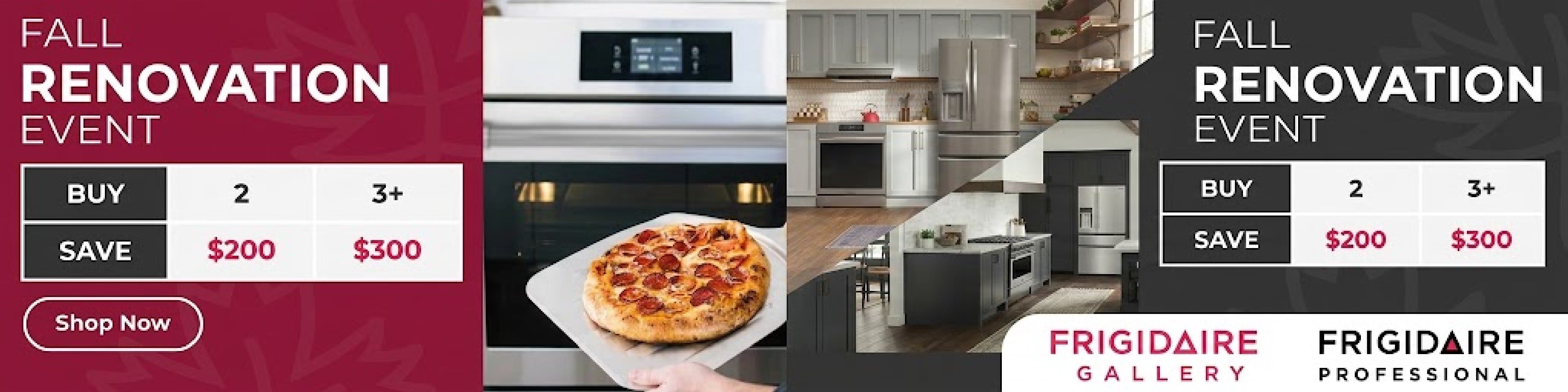 Frigidaire appliances promotion