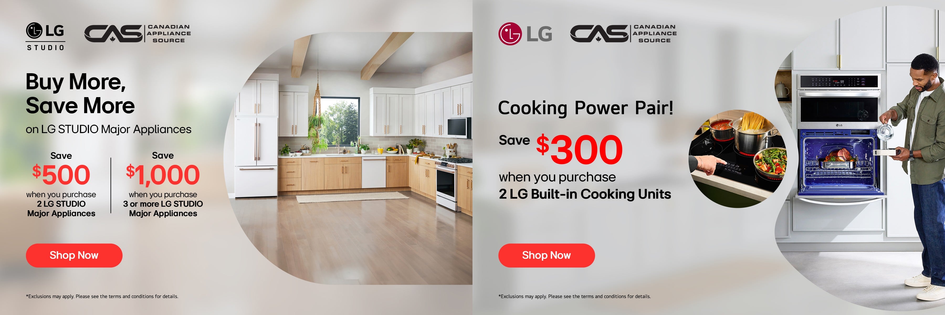 LG appliances promotion