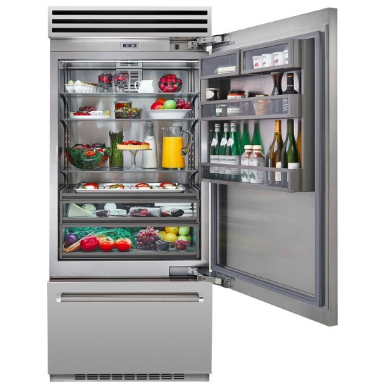 BBB36SSR1 BlueStar 36" Custom Panel Ready Built In Refrigerator Canada