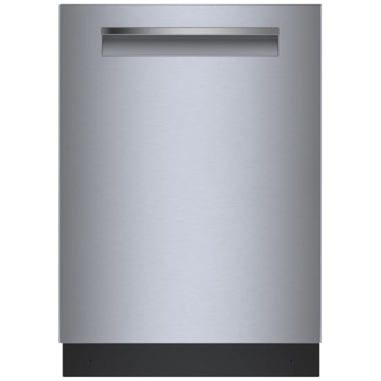 Bosch 500 Series Dishwasher, 24 inch Exterior Width, 44 dB Decibel Level, Fully Integrated, Stainless Interior, 5 Wash Cycles, 16 Capacity (Place Settings), 3 Loading Racks, Wifi Enabled, Stainless Steel colour