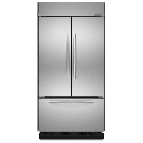KBFC42FTS KitchenAid 42" Custom Panel Ready Bottom Mount Refrigerator