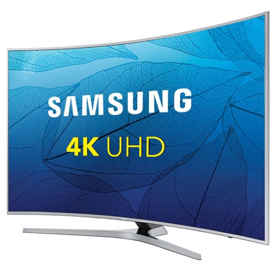 Samsung TV, 4K Ultra HD, 55 Size, Curved, UHD TV, 120 Refresh Rate