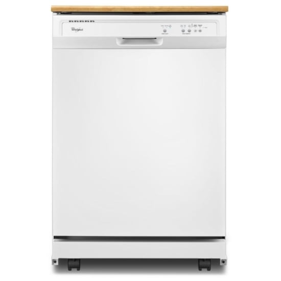 WDP340PAFW Whirlpool Portable Dishwasher Canada Parts Discontinued