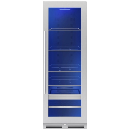 Zephyr Compact Beverage Center, 23 7/8 inch Width, Stainless Steel colour