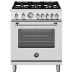 Bertazzoni Gaz Propane 30 pouce Cuisinière à Gaz Propane