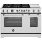 Bertazzoni Gaz Propane 48 pouce Cuisinière à Gaz Propane