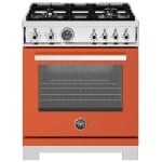 Bertazzoni 30 inch Dual Fuel Range