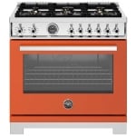 Bertazzoni 36 inch Dual Fuel Range