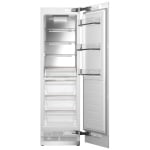 Bertazzoni 24 inch Custom Panel Ready 12.5 cu. ft. Column Refrigerator