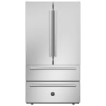 Bertazzoni 36 pouce Réfrigérateur à portes françaises frigo