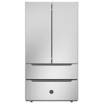 Bertazzoni REF36FDFIXNB Réfrigérateur à portes françaises frigo