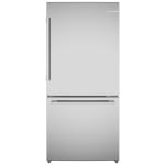 Bosch 100 Series 33 inch 17.2 cu. ft. Bottom Freezer Refrigerator