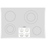 Bosch 30 pouce Surface de cuisson électrique