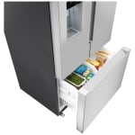 Bosch 100 Séries 36 pouce 26 pi. cu. Réfrigérateur à portes françaises