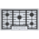 Bosch 800 Series 36 inch Gas Cooktop